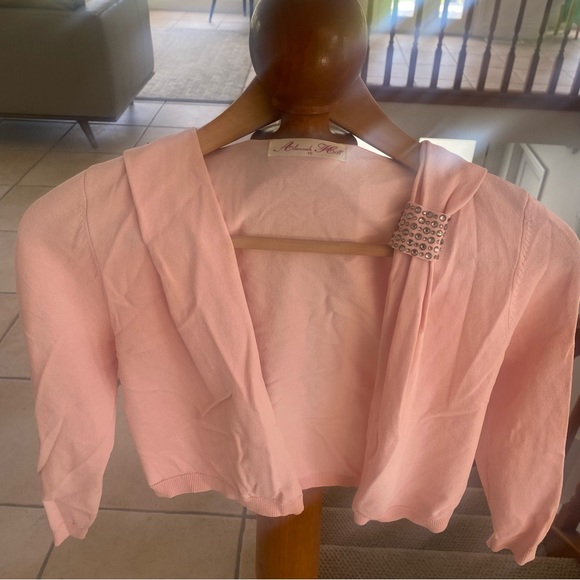 Alannah Hill light Pink cardigan size 10 - Picture 4 of 6
